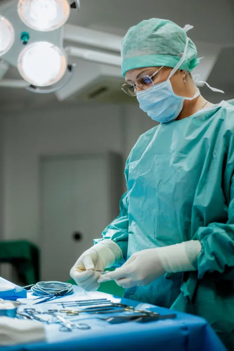 Bei der Operation